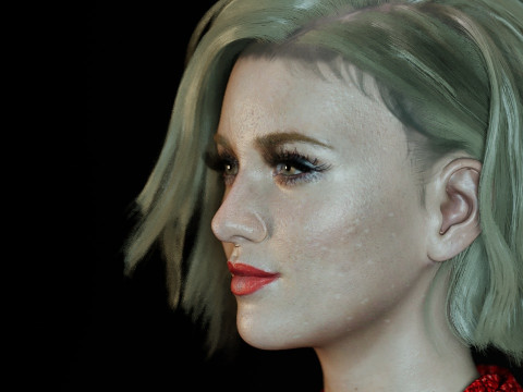 Brittany Snow 3D 모델