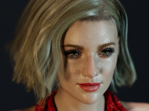 Brittany Snow 3D 모델