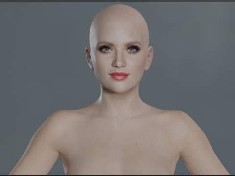Brittany Snow 3D 모델