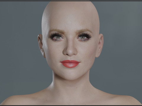 Brittany Snow 3D 모델