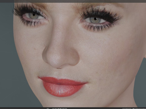 Brittany Snow 3D 모델