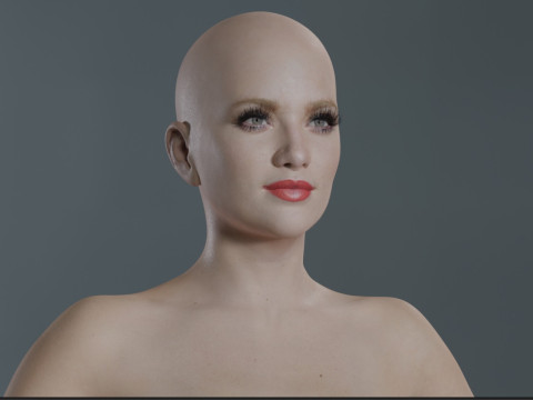Brittany Snow 3D 모델