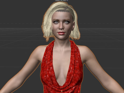 Brittany Snow 3D 모델