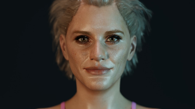 Katee Sackhoff V2 3D-Modell .c4d .max .obj .3ds .fbx .stl .blend