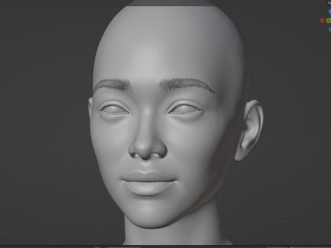 Sonequa Martin-Green Modello 3D
