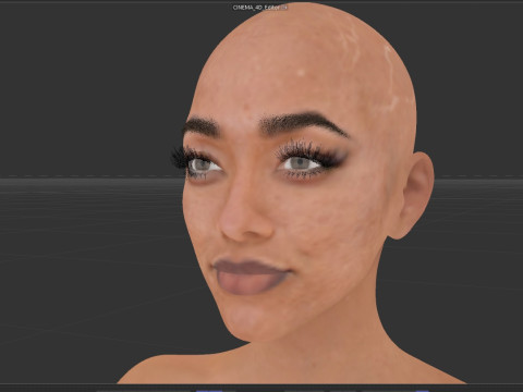 Sonequa Martin-Green Modello 3D