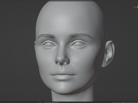 Erin Moriarty 3D Model