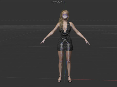 Erin Moriarty 3D Model