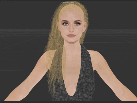 Erin Moriarty 3D Model