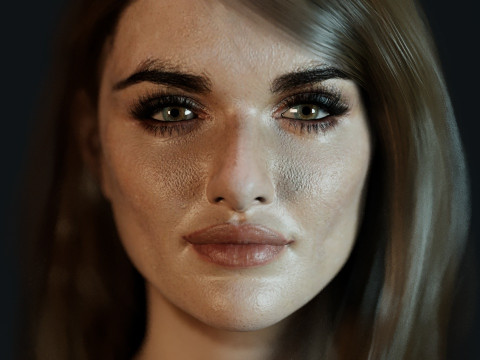 Rachel Weisz 3D Модель