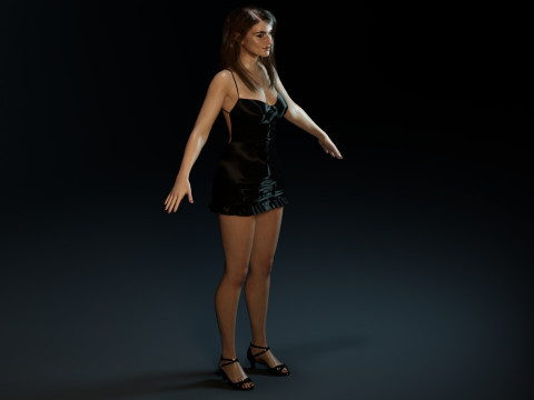Rachel Weisz 3D Модель