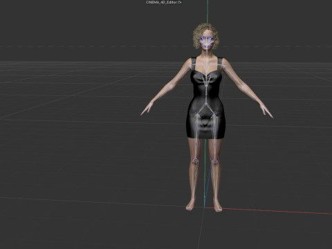 Julia Garner 3Dモデル