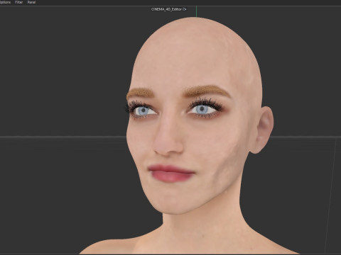 Julia Garner 3Dモデル