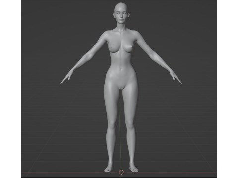 Julia Garner 3Dモデル