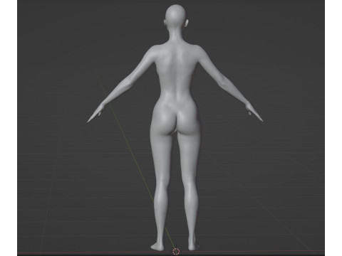 Julia Garner 3Dモデル