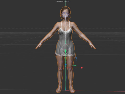 Emily Browning 3D Model