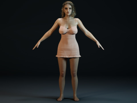 Ashley Benson Modelo 3D