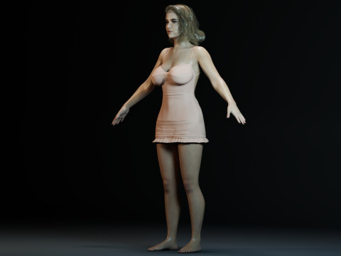 Ashley Benson Modelo 3D