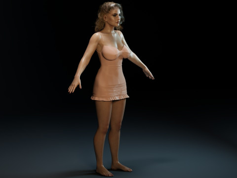Ashley Benson Modelo 3D