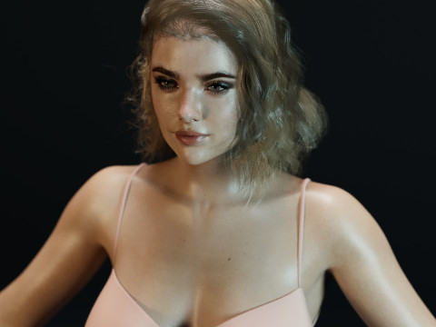 Ashley Benson Modelo 3D