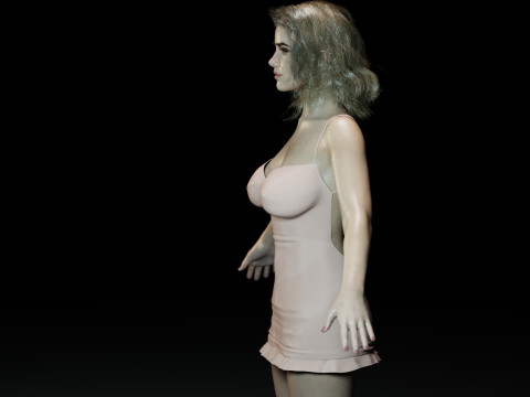 Ashley Benson Modelo 3D