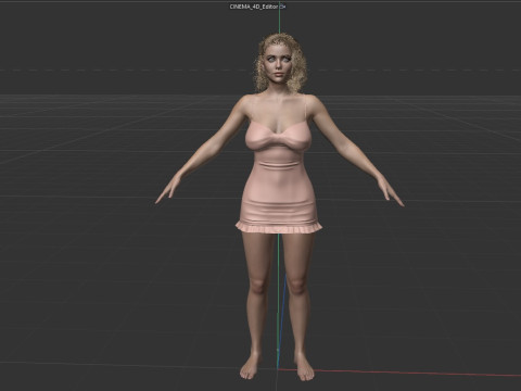 Ashley Benson Modelo 3D
