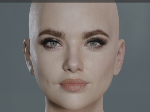 Ashley Benson Modelo 3D