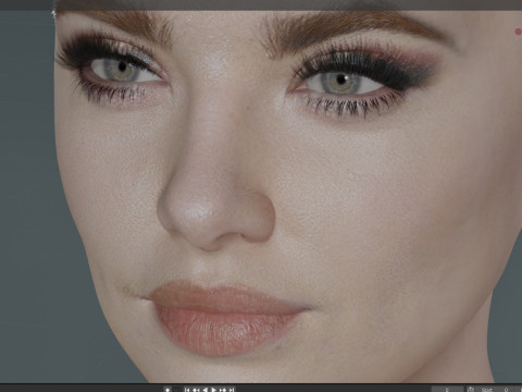 Ashley Benson Modelo 3D