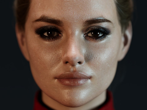 Margarita Levieva 3Dモデル