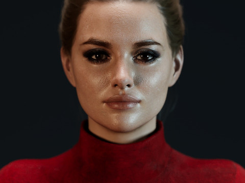 Margarita Levieva 3Dモデル