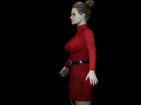 Margarita Levieva 3Dモデル