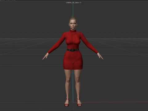Margarita Levieva 3Dモデル