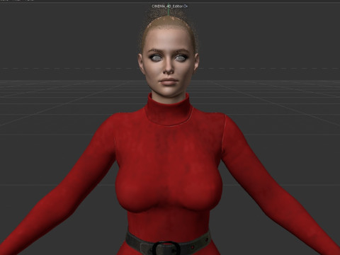 Margarita Levieva 3Dモデル