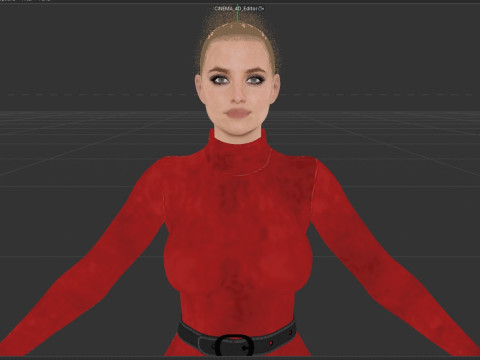Margarita Levieva 3Dモデル