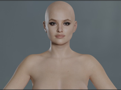 Margarita Levieva 3Dモデル
