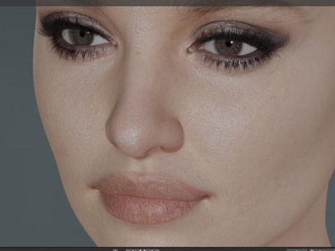 Margarita Levieva 3Dモデル