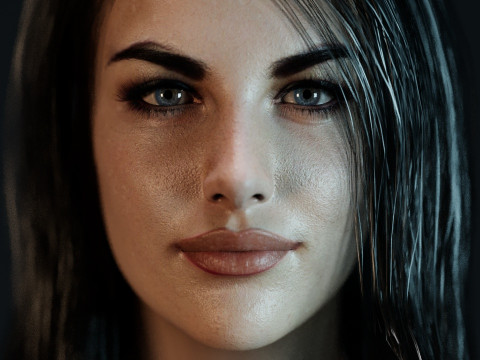 Liv Tyler Model 3D