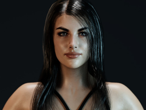 Liv Tyler Model 3D