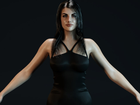 Liv Tyler Model 3D