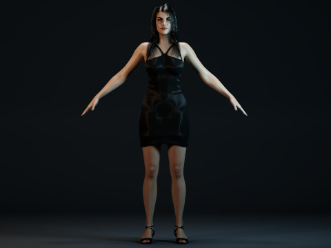 Liv Tyler Model 3D