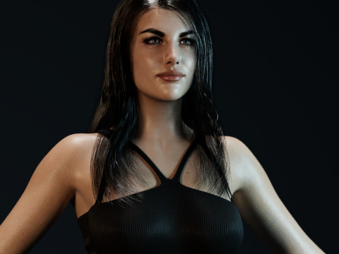 Liv Tyler Model 3D