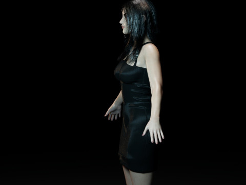 Liv Tyler Model 3D