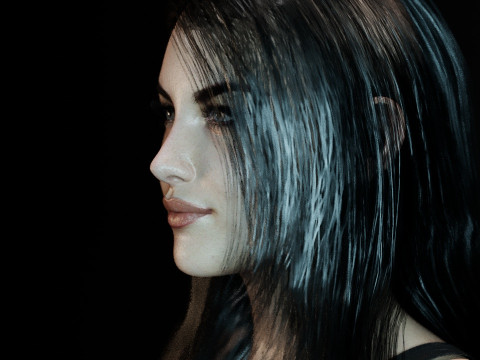 Liv Tyler Model 3D