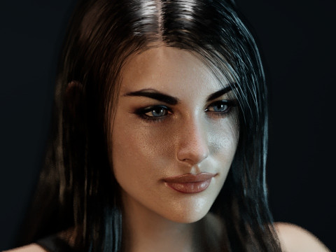 Liv Tyler Model 3D