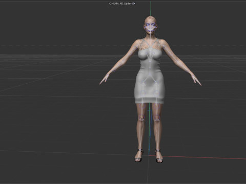 Liv Tyler Model 3D