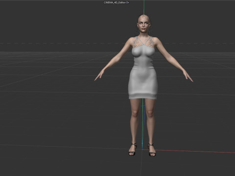 Liv Tyler Model 3D