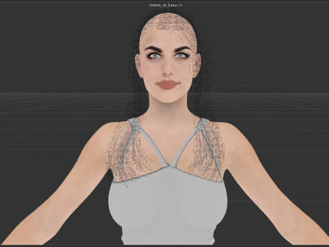 Liv Tyler Model 3D