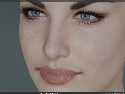 Liv Tyler Model 3D