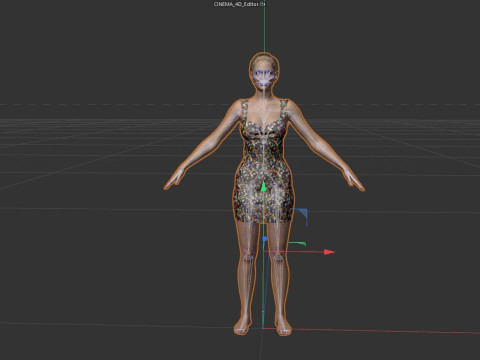Charlize Theron 3D Model
