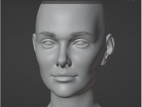 Charlize Theron 3D Model